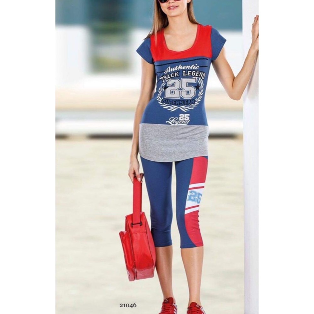2 Pieces Set Sport wear (21046)